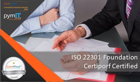 Certiprof Certified ISO 22301 Foundation (I22301F)